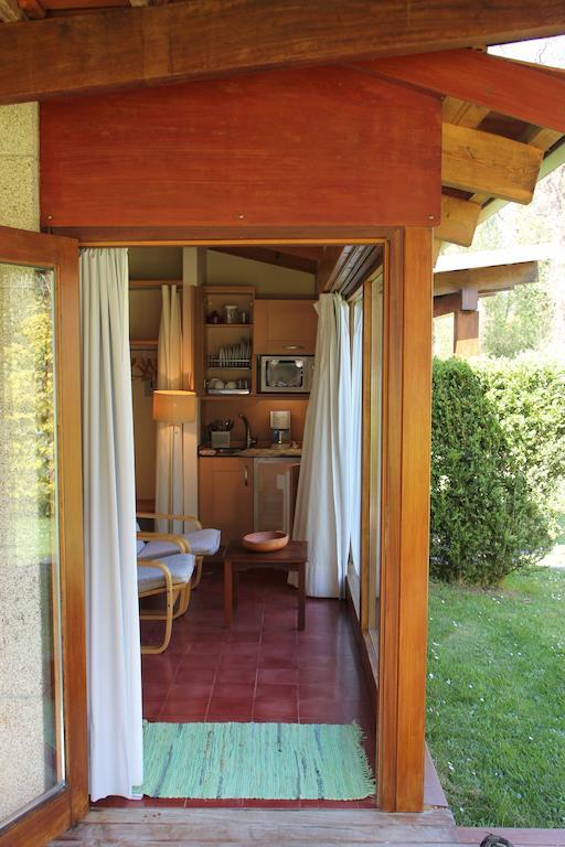 Bungalow Camping Los Manzanos Santa Cruz de Oleiros Chambre photo