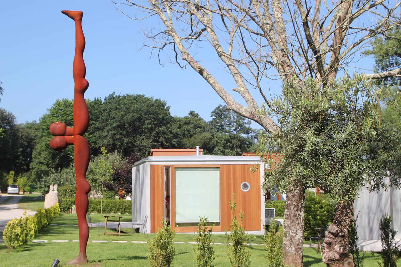 Bungalow Camping Los Manzanos Santa Cruz de Oleiros Extérieur photo