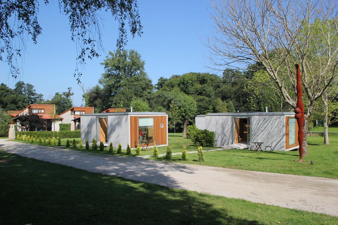 Bungalow Camping Los Manzanos Santa Cruz de Oleiros Extérieur photo