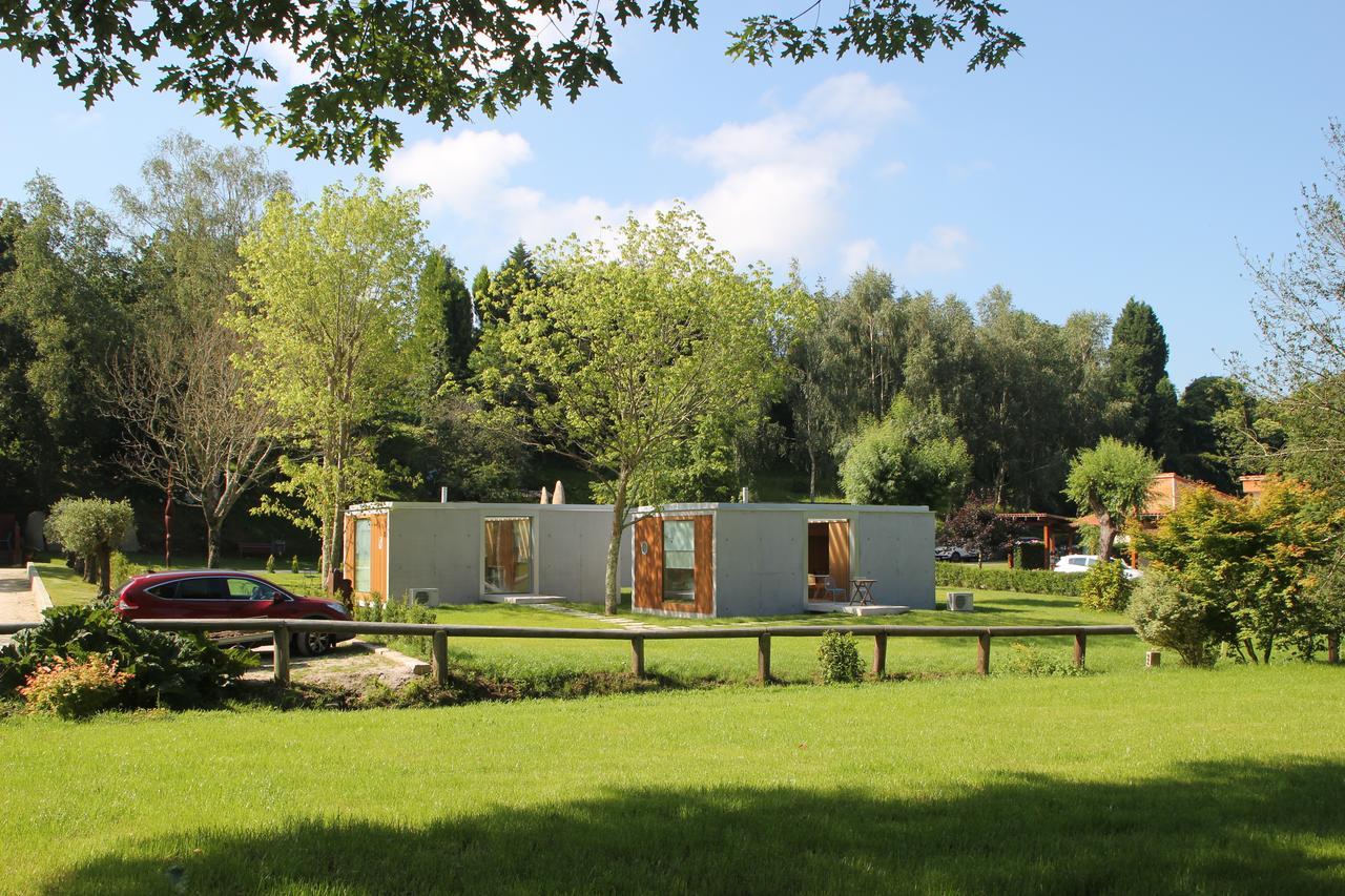 Bungalow Camping Los Manzanos Santa Cruz de Oleiros Extérieur photo